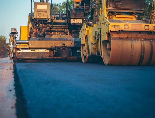Aggregate materials hauled for roads, grading, paving, and construction